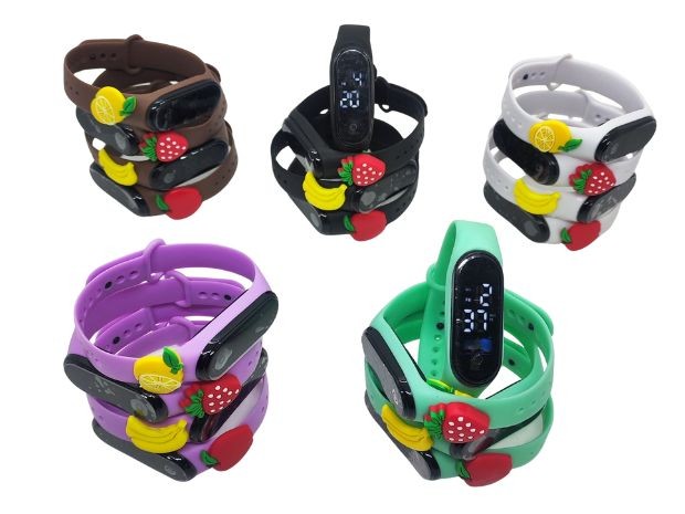 &u++ RELOJ LED DE SILICONA PULSERA INFANTIL